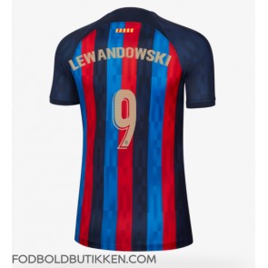 Barcelona Robert Lewandowski #9 Hjemmebanetrøje Dame 2022-23 Kortærmet